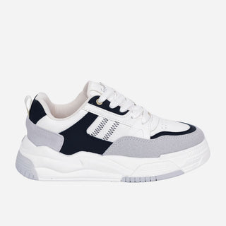 TENIS BLANCOS CON AZUL - TRUENO