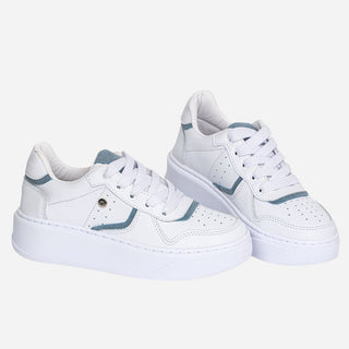 Tenis con suela Alta para Mujer - Blue