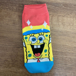 Medias tobilleras - Calcetines diseño Bob sponja